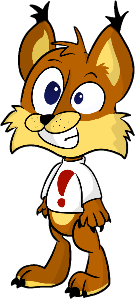 Bubsy The Bobcat By Binkyt11 - Bubsy (493x1104)