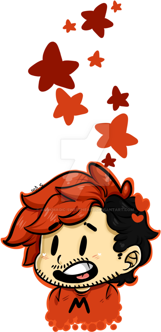 Rediplier By Darkmagic-sweetheart - Markiplier Fan Art Kawaii (600x1089)