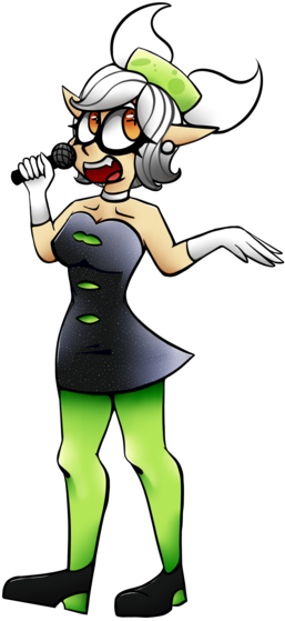 Colored Shaded Cartoon Full Body - Cartoon (267x600)