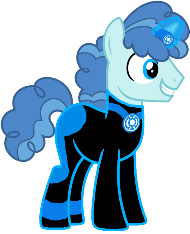 Party Favor The Blue Lantern By Motownwarrior01 - Cartoon (894x894)