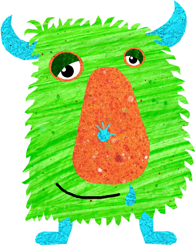 Monster D From Monster Alphabet Illustration By Daniela - Cartoon (1000x1000)