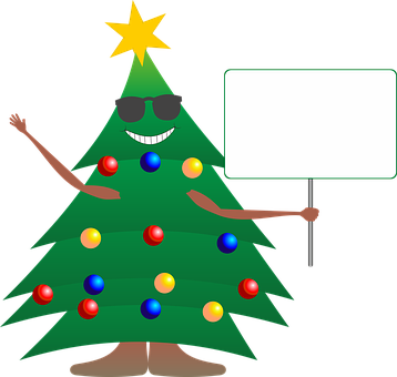 Christmas, Christmas Tree, Fir - Christmas In July Tree (358x340)
