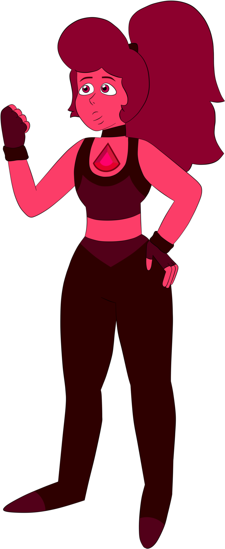 Bixbite💖 This Sweetheart Will Be My Gemsona And The - Illustration (932x1920)
