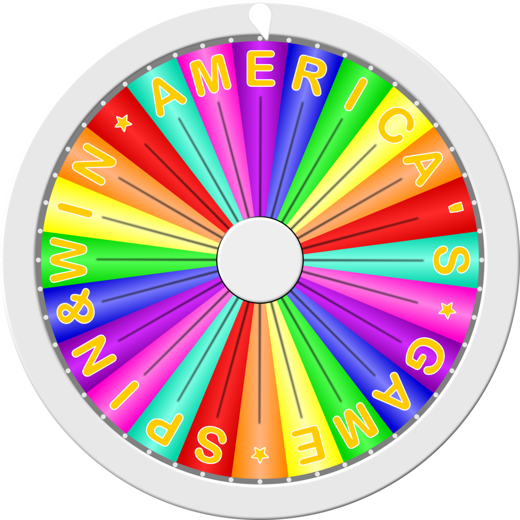 Bonus Round Wheel Rainbow By Peterscrambler Bonus Round - Circle (1024x1024)