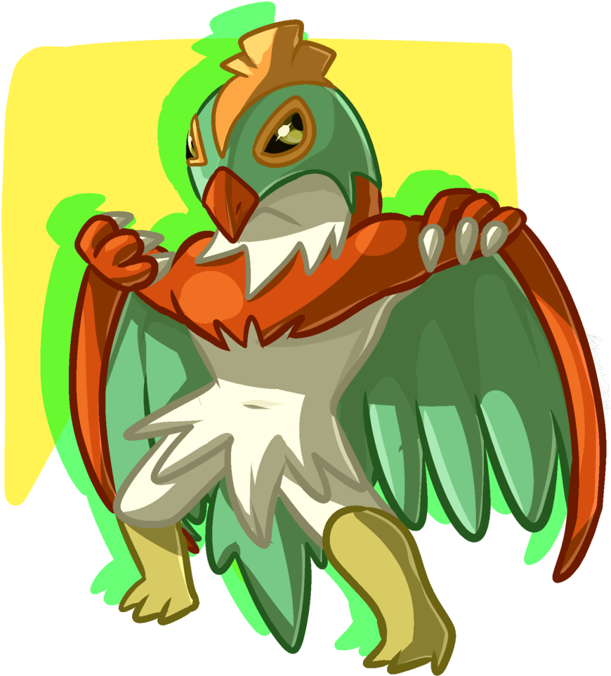 Pokemon December Challenge 2016- Day 3 By Tehbobcat - Cartoon (1024x1024)