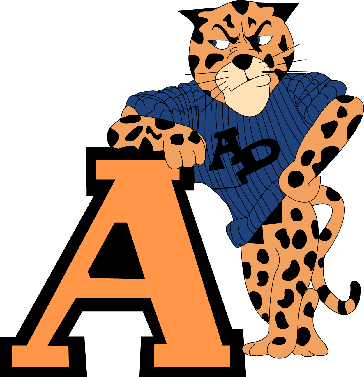 Athens Drive High School Mascot (1250x1297)