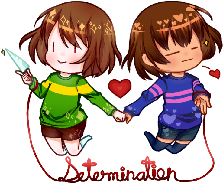 Determination By Harumushi2 Determination - Cartoon (800x800)