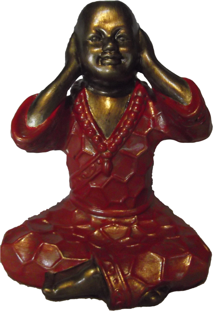 Temos Os Cegos Surdos E Mudos Em Varias Cores - Bronze Sculpture (900x1600)