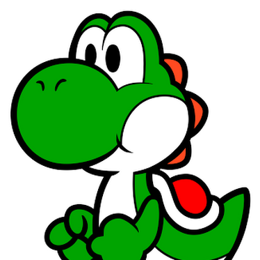 Super Paper Mario Yoshi (379x379)
