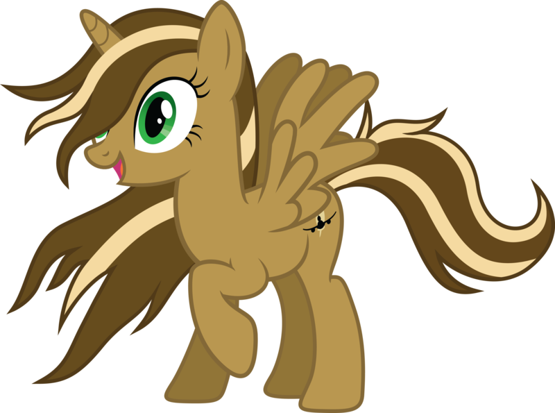 Tri Engine By Jerryakira79 - My Little Pony Brown (800x595)