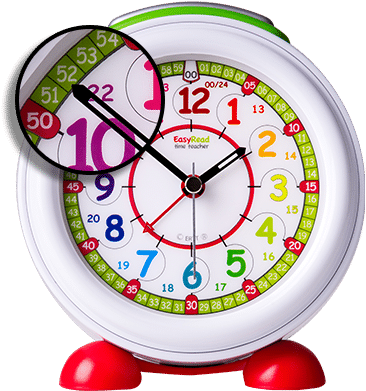 12 & 24 Hour Children's Alarm Clock - Easyread Time Teacher (500x500)
