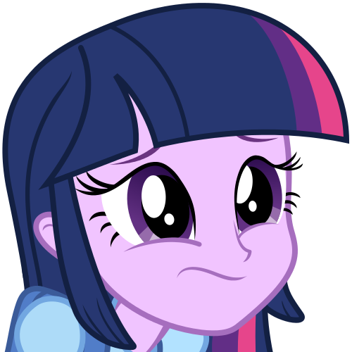 Twilight Sparkle Eqg Emote By - Flash And Twilight Gif (500x500)