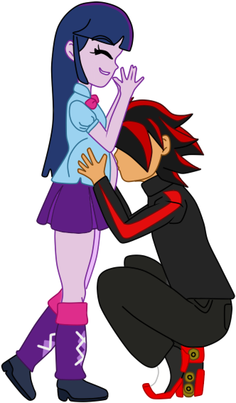 Pregnant Shadtwi Vector By Mergedzamasuva - Mlp Eg Twilight Sparkle Pregnant (378x677)