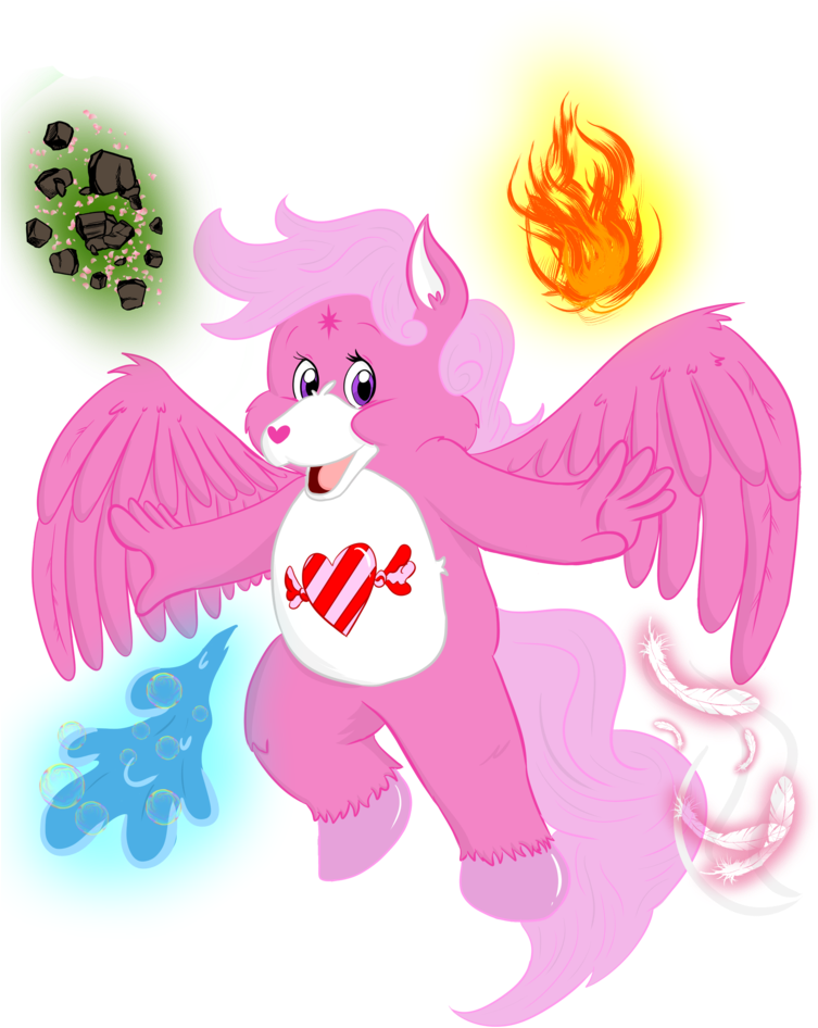 Sweet Heart Pegasus By Crazywackybonkerz - Cartoon (752x1063)