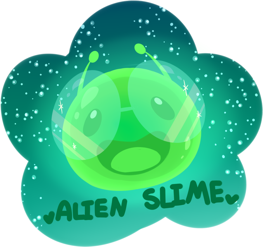 Alien Slime By Darkmagic-sweetheart - Slime Alien (1024x1024)