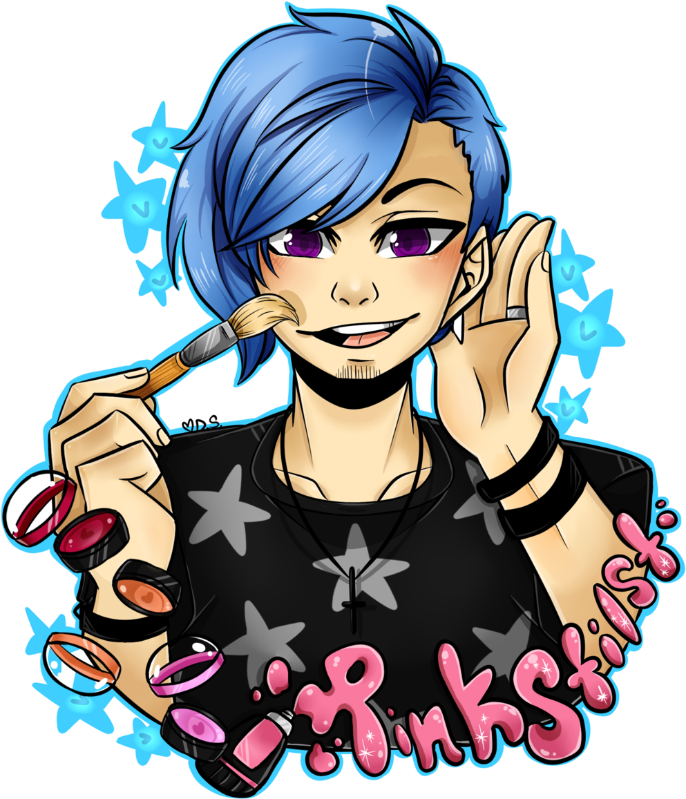 The Fabulous Pinkstylist By Darkmagic-sweetheart - Youtuber (1024x1227)