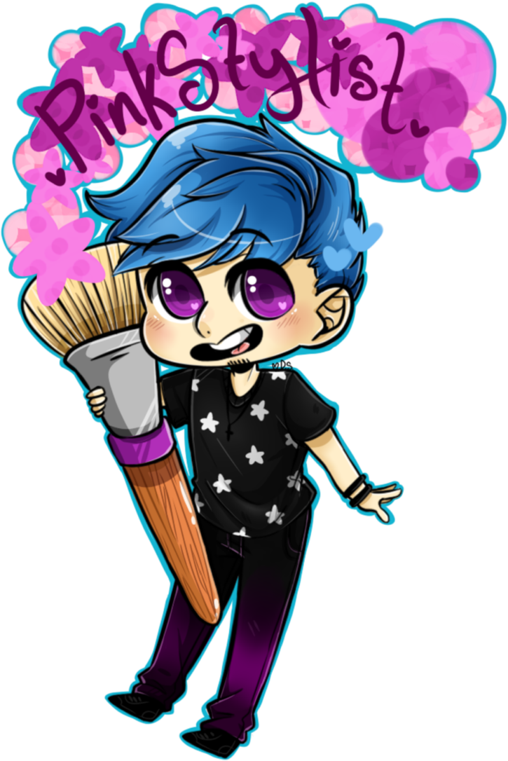 Tiny Pinkstylist By Darkmagic-sweetheart - Pinkstylist Anime (726x1100)