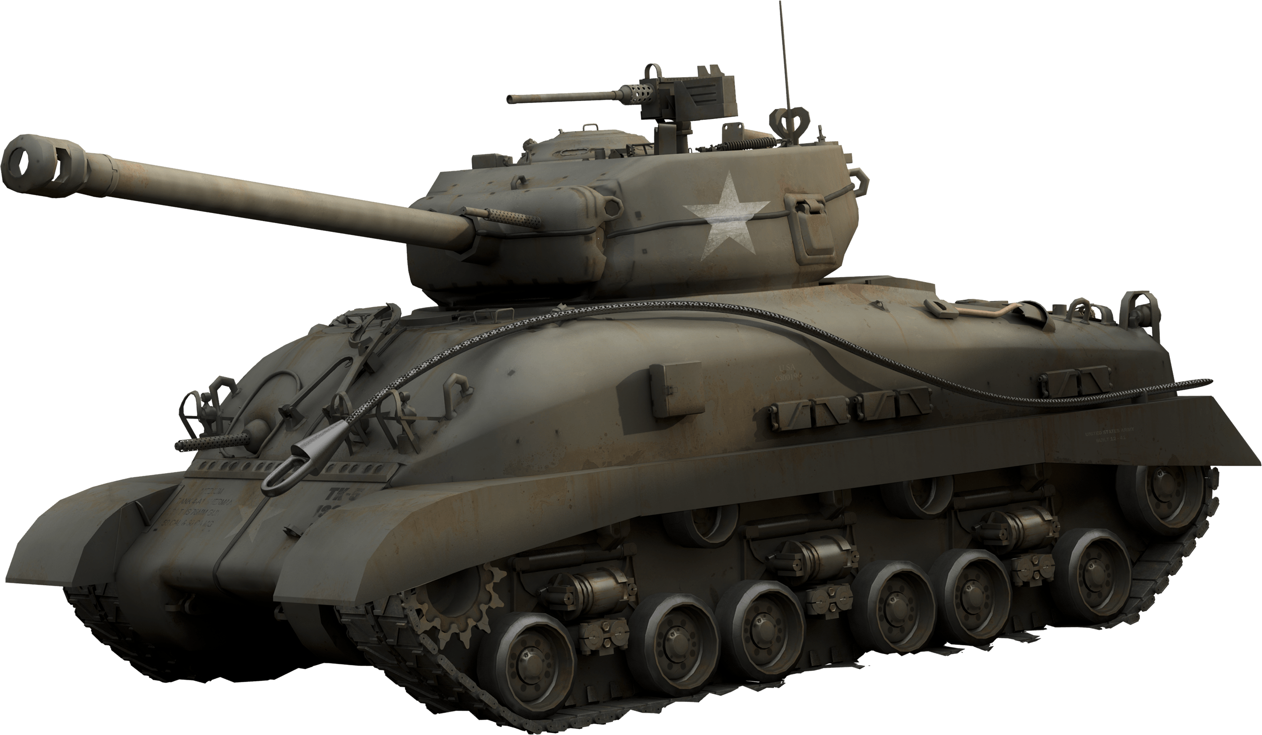 American Tank - Mentahan Hiu Png (2534x1477)
