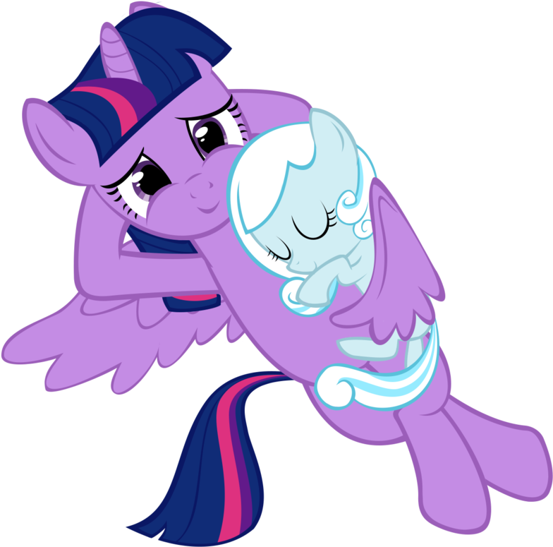 Snuggliebugs By Team-kittens Mlp Celestia Pregnant - Derpy Hooves (915x873)