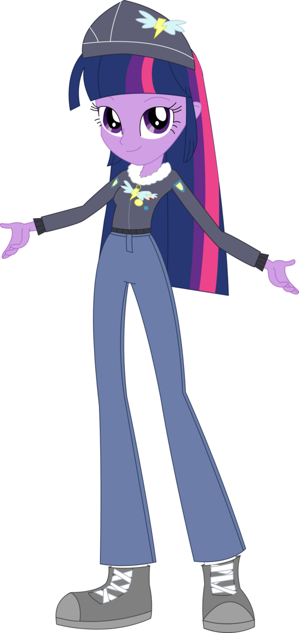 Equestria Girls Twilight Sparkle Cmd Easyglider - Equestria Girl Tuailait Sparkle (614x1299)
