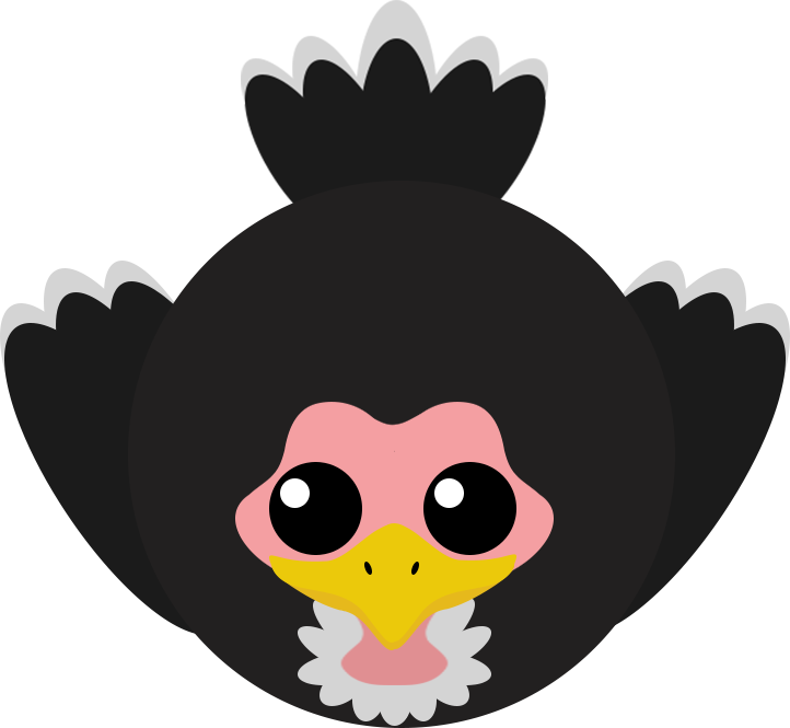 Artisticostrich - Ostrich Mope Io (722x665)