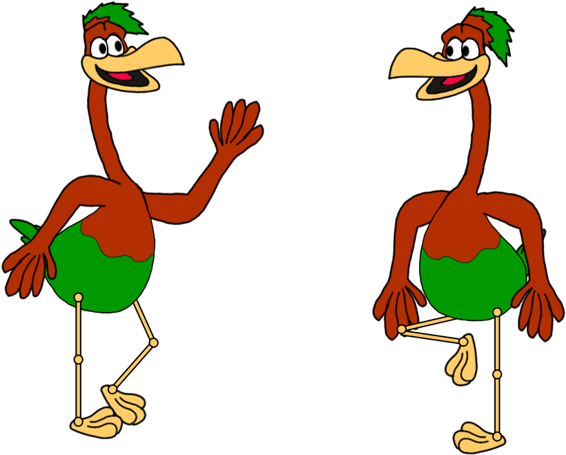 Fred And Vlad Mango Birds 2 By Twoodland1994 - Cartoon (991x748)