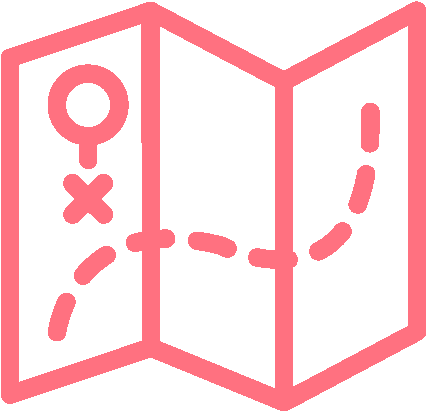 Newyork Map Icon - Map Guide Icon (521x521)