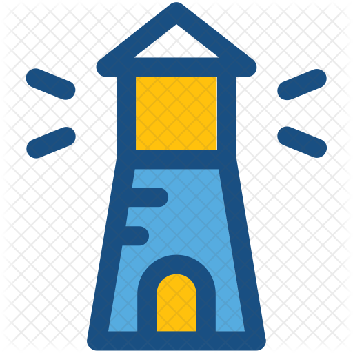 Lighthouse Icon - Illustration (512x512)