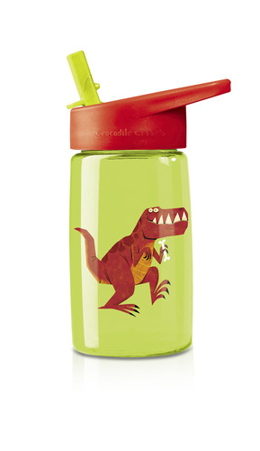 Crocodile Creek T-rex Drink Bottle - T-rex Tritan Bottle (520x520)