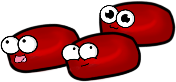 Red Blood Cells By Sarinasunbeam On Deviantart - Red Blood Cells Cartoon (600x302)