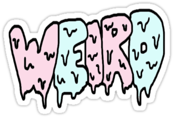 Image Gallery Dripping Letters - Weird Dripping Letters (375x360)