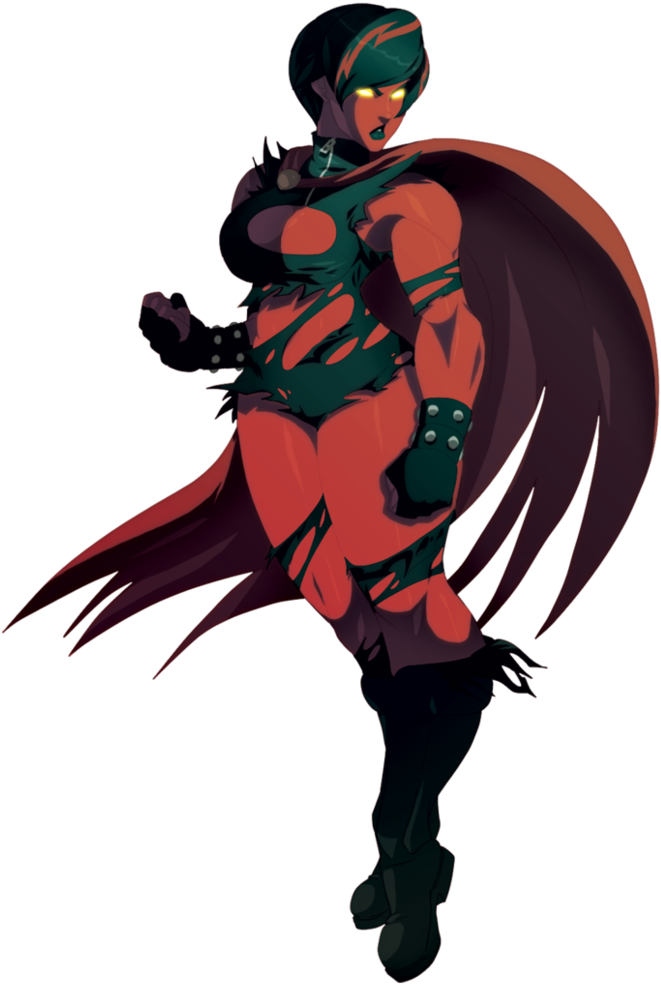 Red Power Girl By Toviorogers - Clip Art (774x1032)