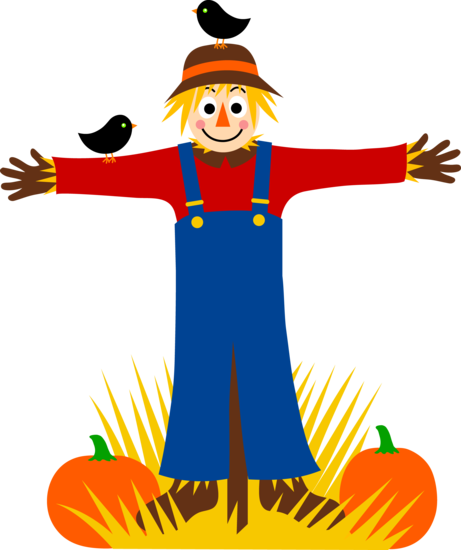 Vaudeville - Clipart - Scarecrow Cute (503x600)
