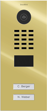 Doorbird Multi-dwelling Ip Intercom Video Door Station - Doorbird D2101v (400x400)