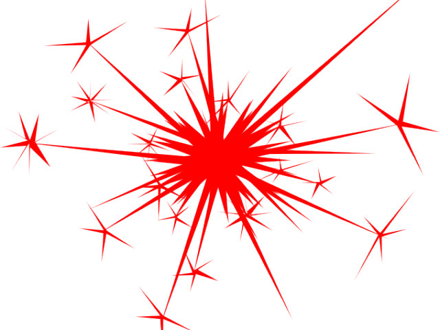 Cracker Clipart Spark - Png Fireworks (640x480)