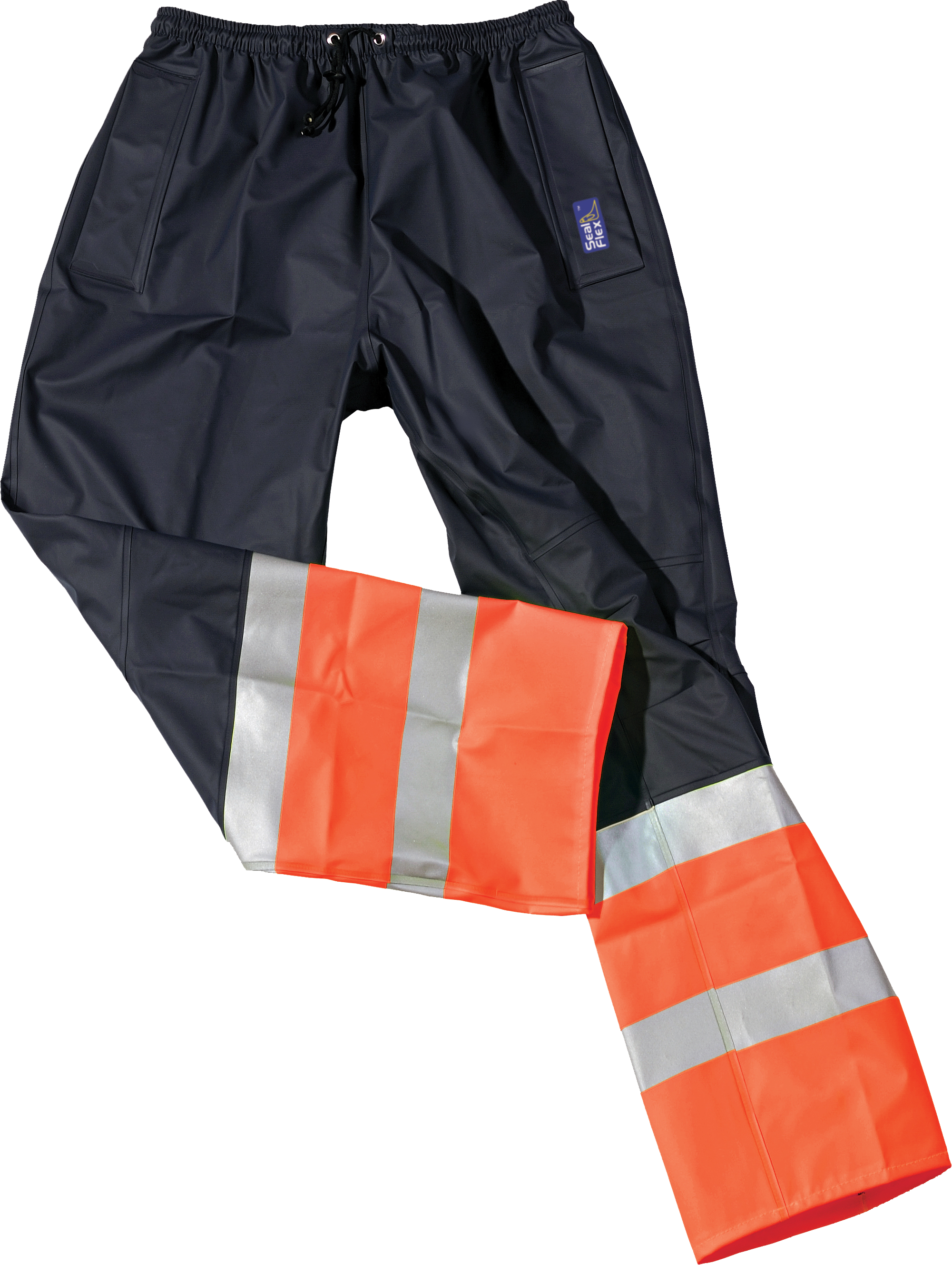 Yellow And Blue Hi Vis Rain Pants Breathable - High-visibility Clothing (2001x2657)