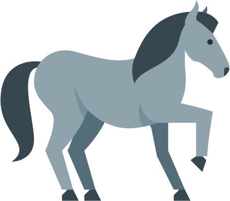 Horse Png Transparent Clipart Image - Cartoon Horse Transparent Background (540x540)