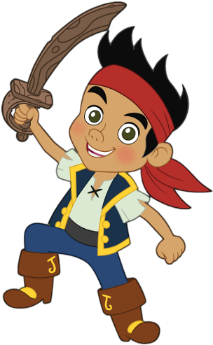 Jake And The Never Land Pirates Character Fanart - Jake Lifesize Cardboard Cutout / Standee - Jake (512x512)
