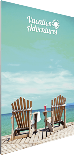 Vector Frame Edge R-03 Rectangle Fabric Poster Display - Vector Frame Monitor Kiosk 02 Double Sided Monitor (500x500)