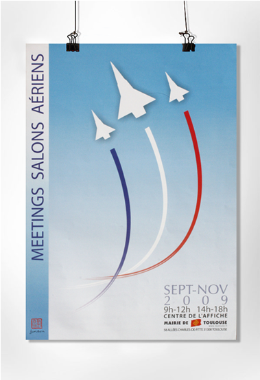 This Poster Is Displayed In The City Of Toulouse In - Concorde (710x552)