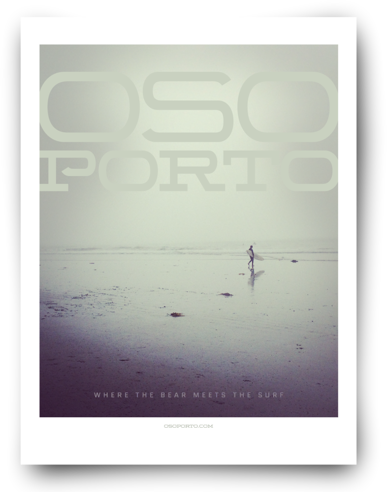 Unframed Fog Surf Poster - Poster (1000x1000)