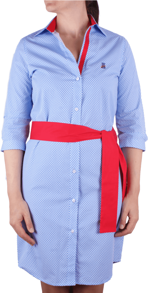 Printed Shirt Dress - Girl (810x1239)