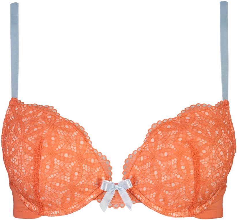 Special Edition Lace Orange & Pale Blue Set Sett01 - Bra (1300x1203)