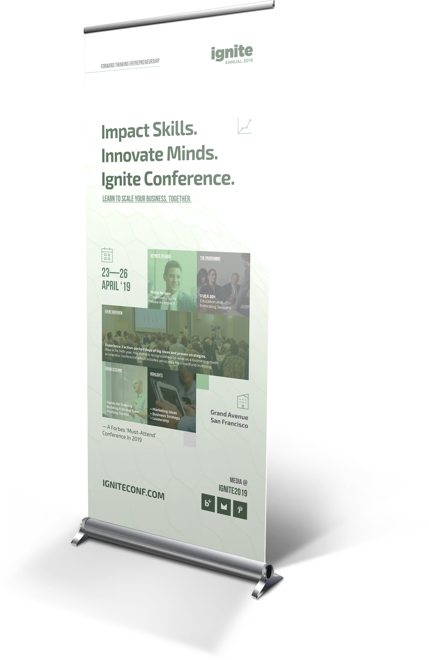Event Roll-up Banner Templates On Behance - Behance (1784x2746)