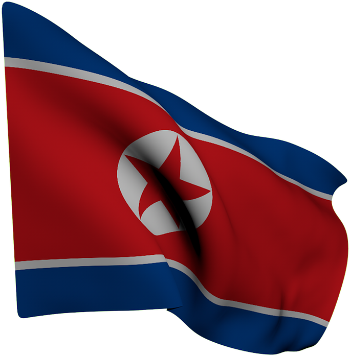 Red White And Blue Stars Clipart 25, Buy Clip Art - North Korea Flag Png (957x720)