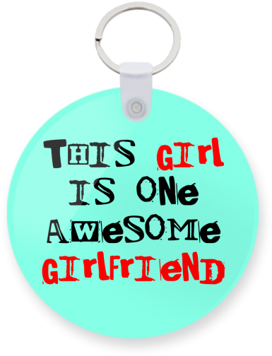 Awesome Girlfriend Printed Keychain - Oh, Sehe Ich, Was Los Hier Ist Mauspad (600x700)