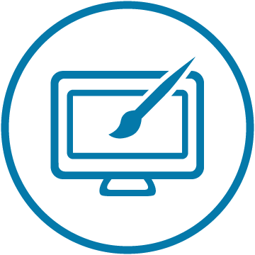 Agency, Design, Landing, Page, Programming, Service, - Web Design Icon Transparent (360x360)