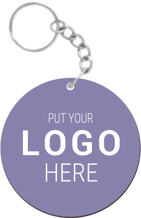 Round Key Chain - Keychain (500x500)
