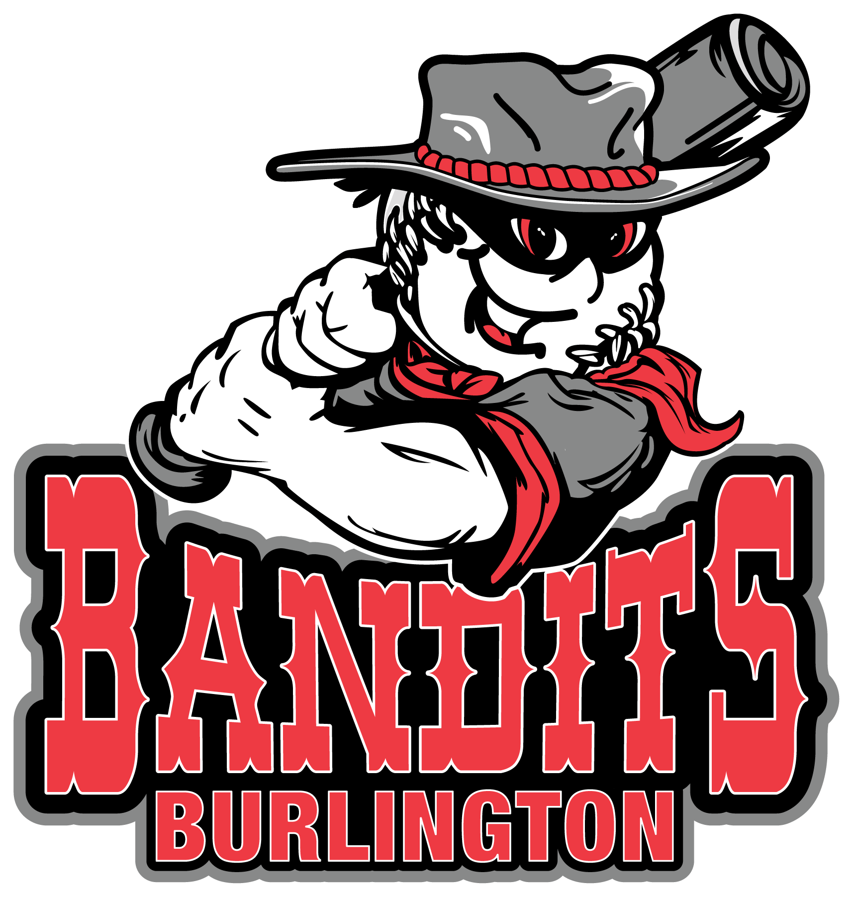 Bandits Logo 1 - Baseball Team Names And Logos (1715x1803)