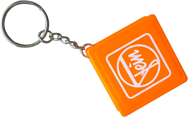 Promotional Tape Measure Keychain - Tape Measure (650x650)